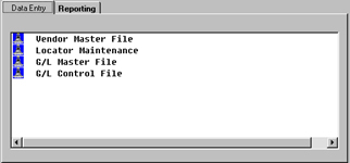 AP File Maintenance Data Entry