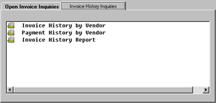 Invoice History Inquiries