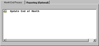 Accounts Payable Month End Selector