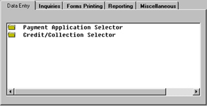 Account Receivable Data Entry