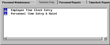 Time Clock Entry