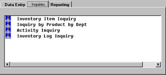 Inventory Inquiries