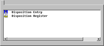 FA Disposition Selector