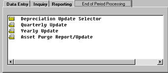 End of Period Processing