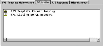 Financial Statement Inquiries