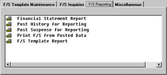 Financial Statement Reporting