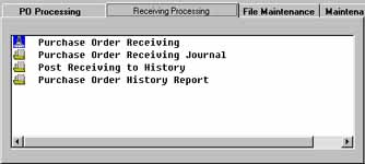 Receiving Processing
