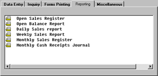 Reporting